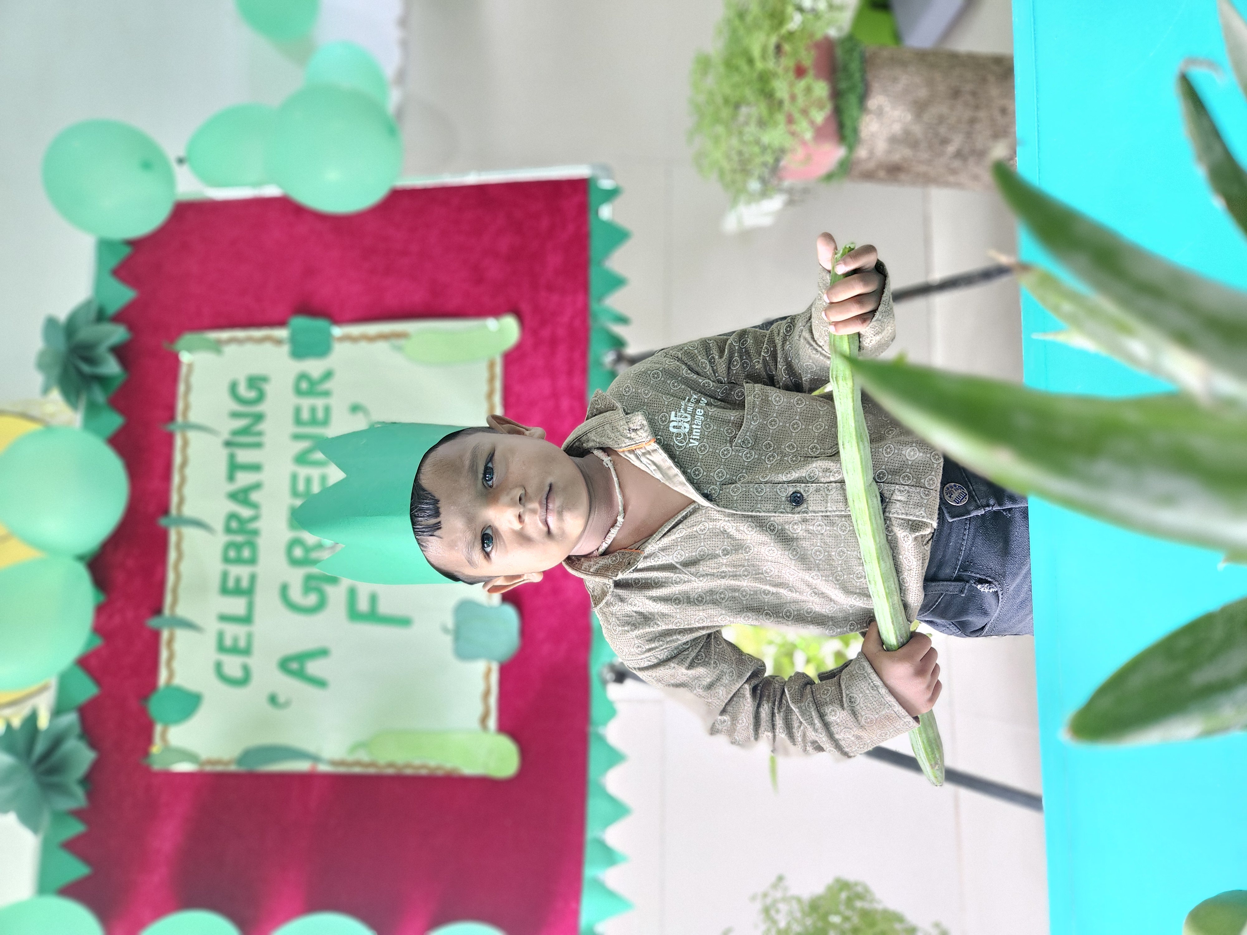 Students participating in an event